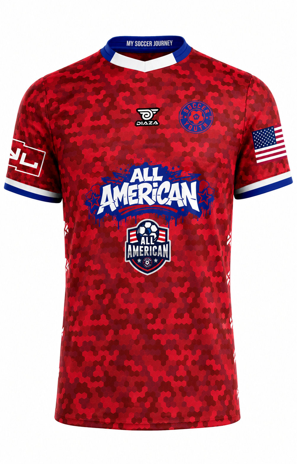 All-American Series Red Warm-Up Adult Jersey