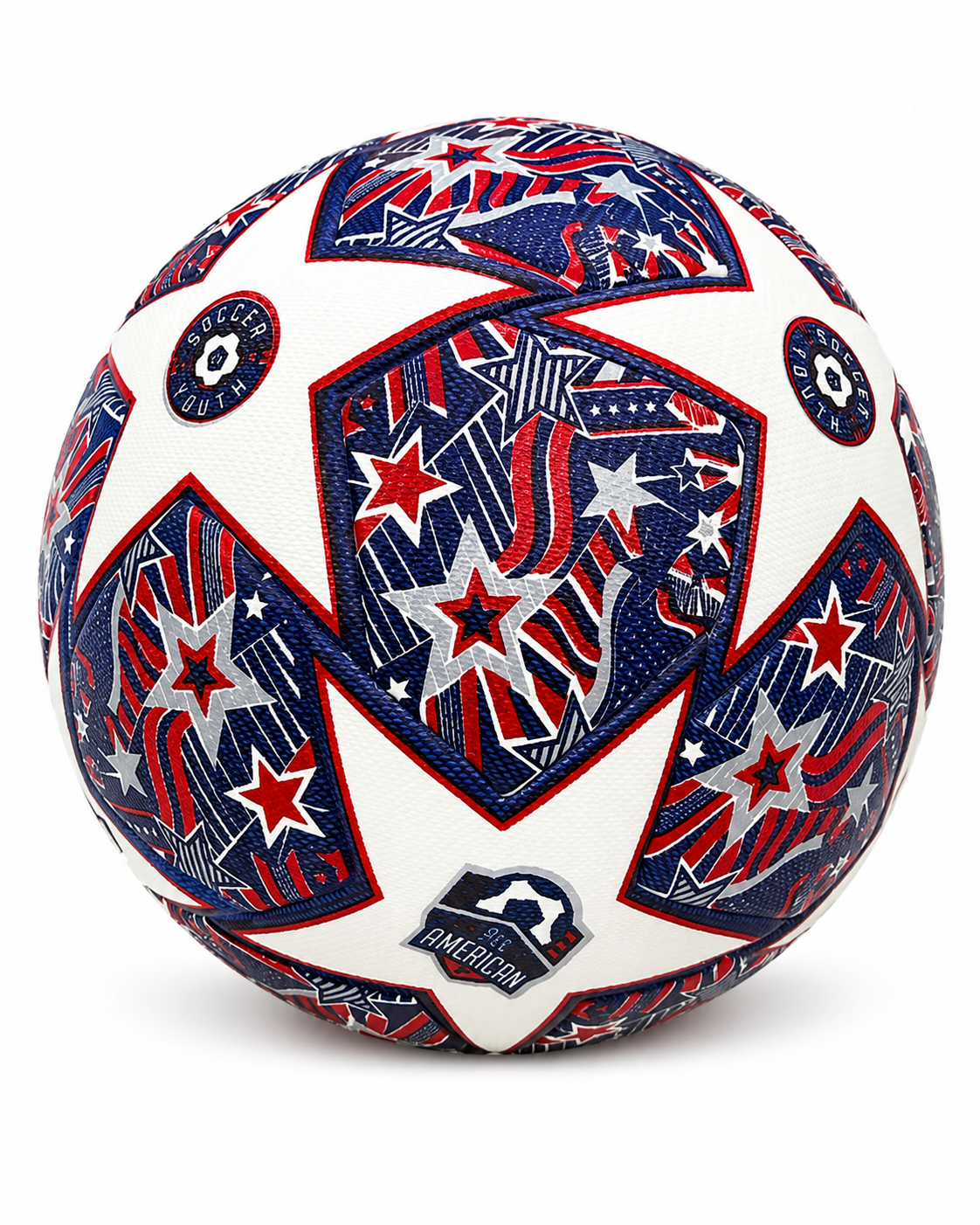 All-American White Soccer Ball