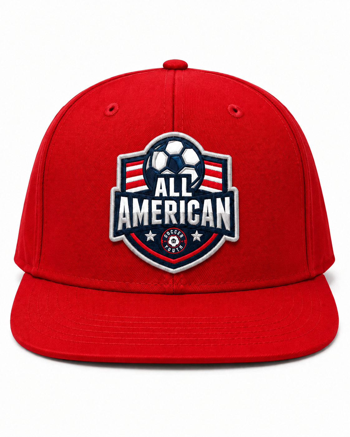 All-American Logo Red Hat