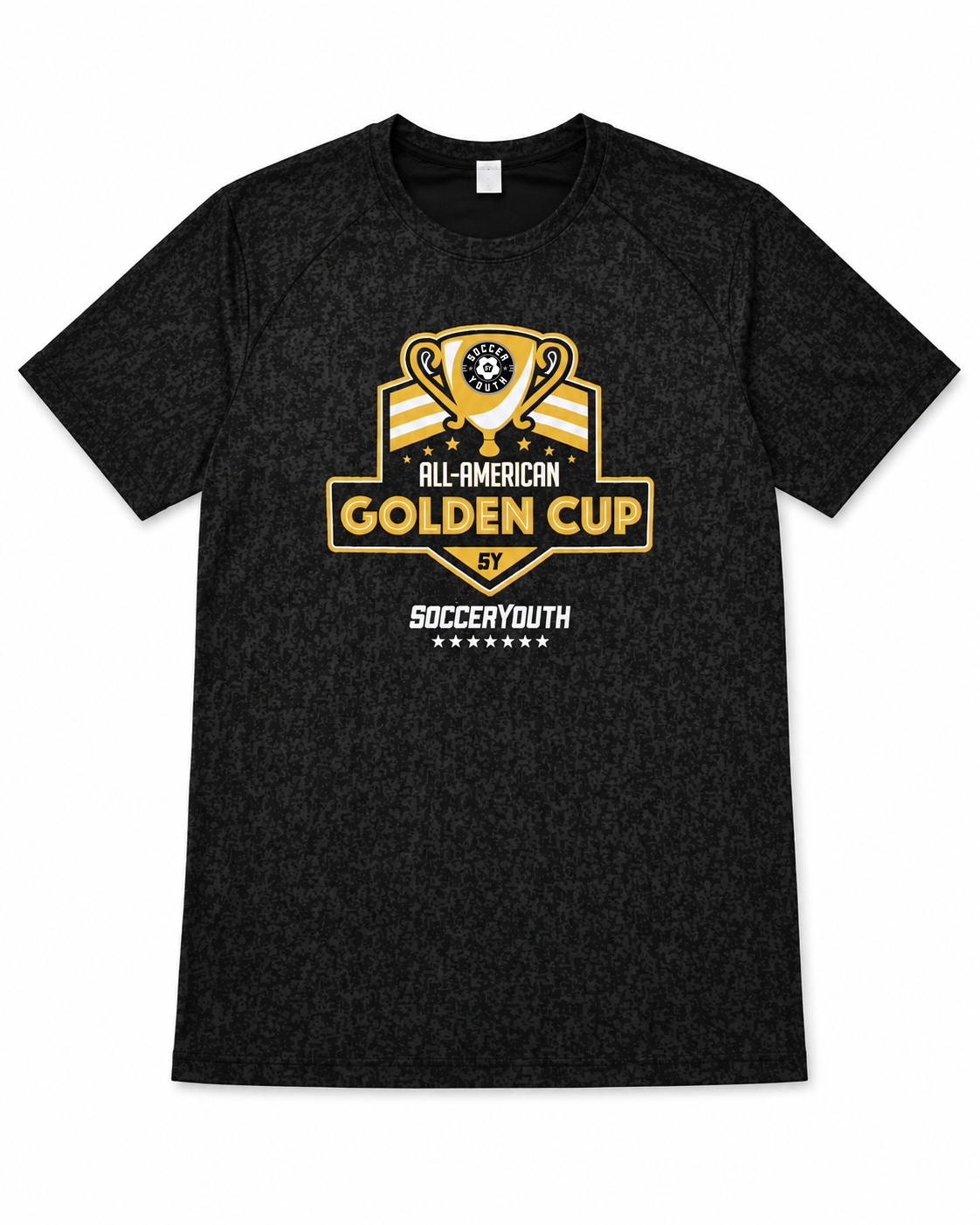 Golden Cup SY Logo Digi Camo Black Adult Tee
