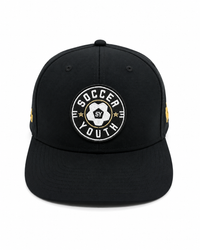 Soccer Youth x GC Black Snapback Hat