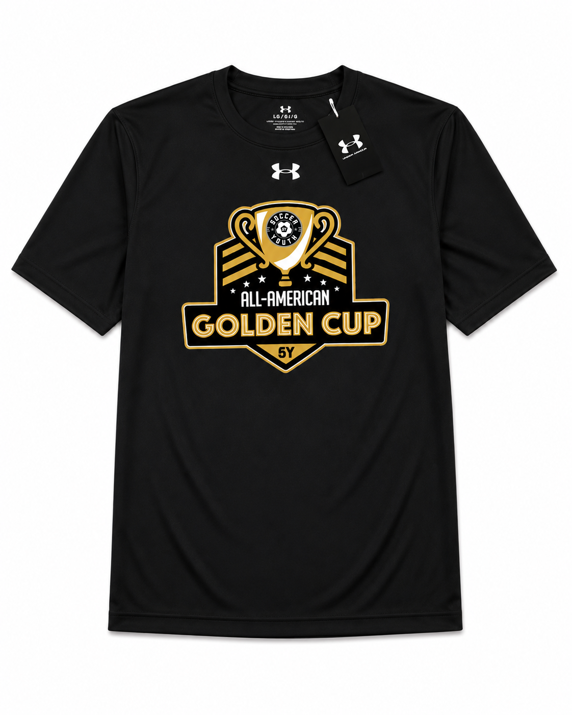 Golden Cup UA Black Adult Tee