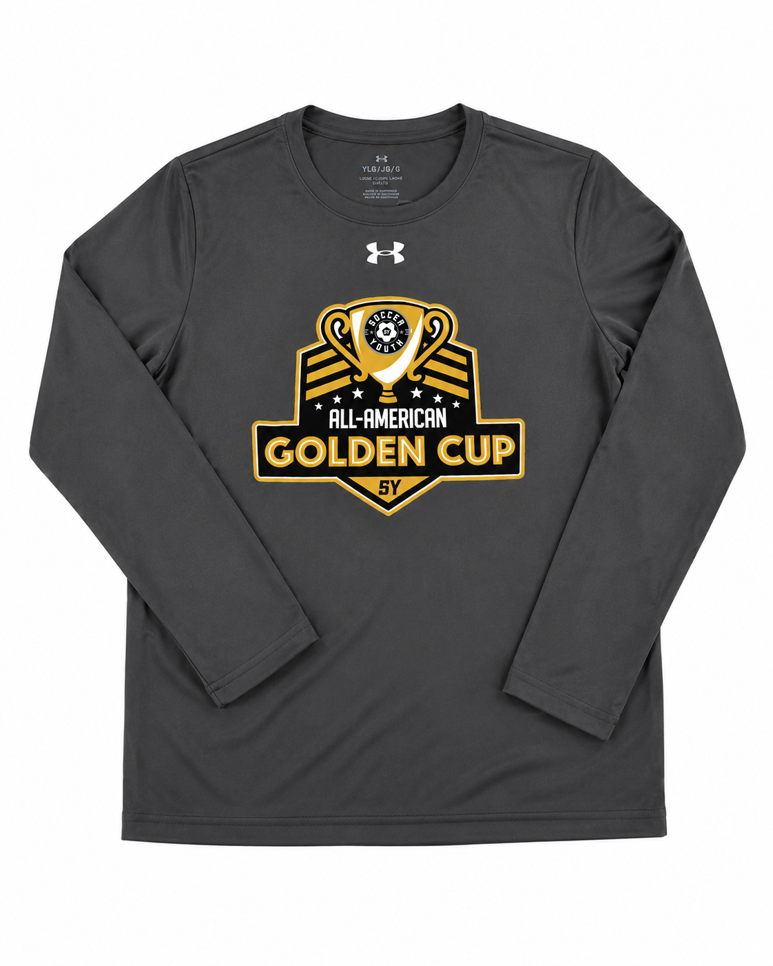 Golden Cup UA Dark Grey Adult Long Sleeve Tee