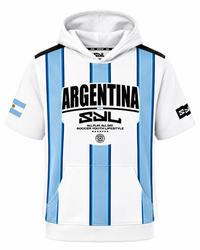 SYL Argentina Youth Short Sleeve Hoodie