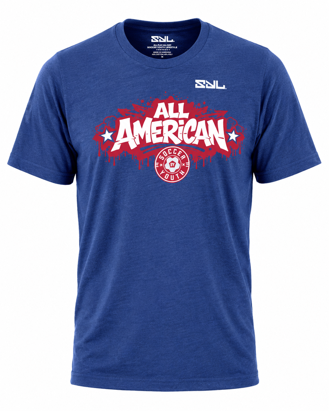 All-American Blue SYL Youth Tee