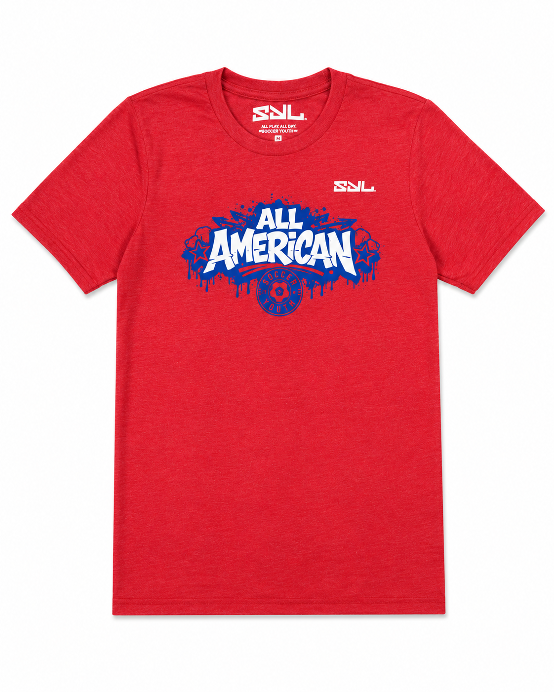 All-American Red SYL Youth Tee