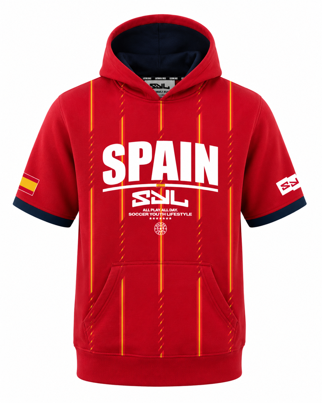 SYL Spain Youth Short Sleeve Hoodie