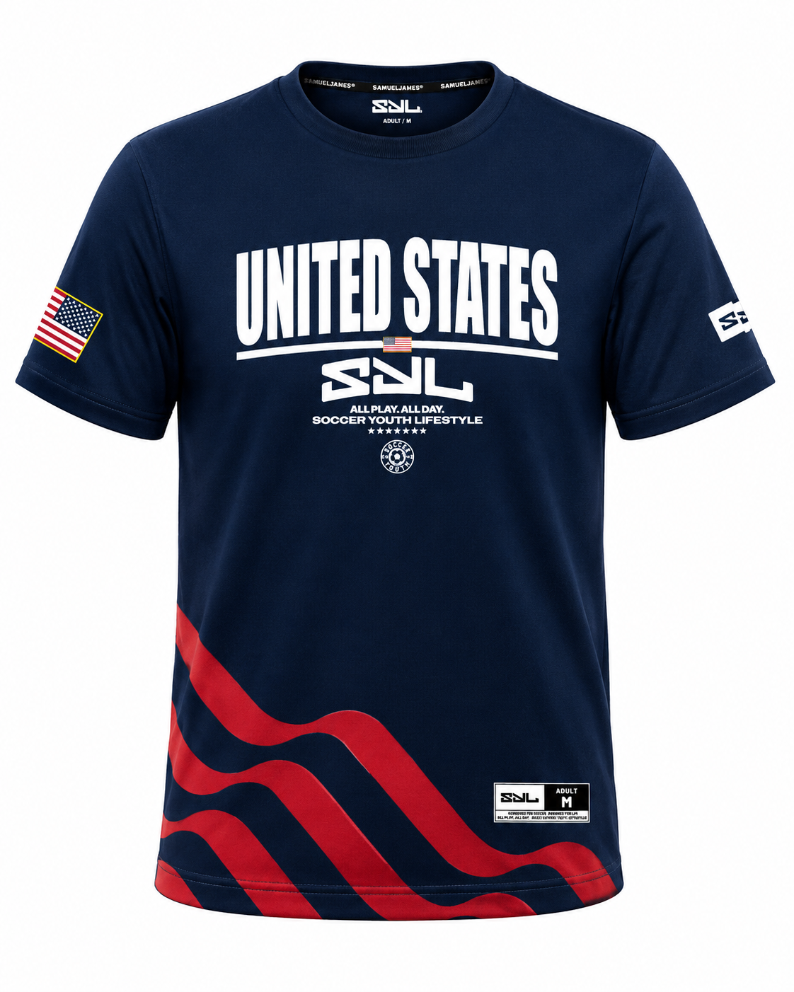 SYL USA Navy Youth Shirt